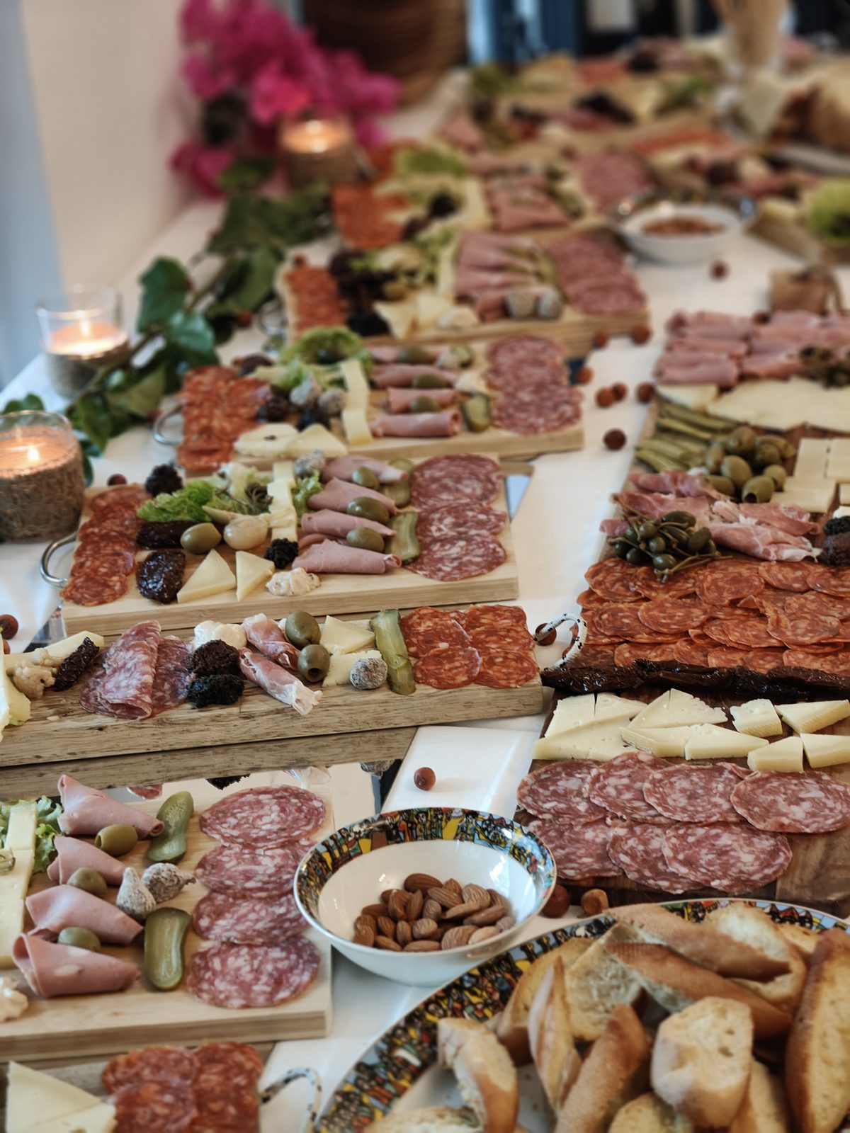Plateaux de charcuterie et fromages italiens